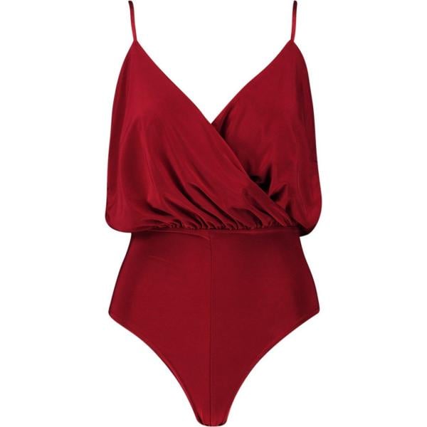 corpo Boohoo rosso