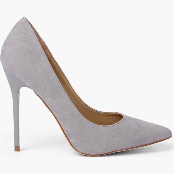 décolleté Boohoo grigio