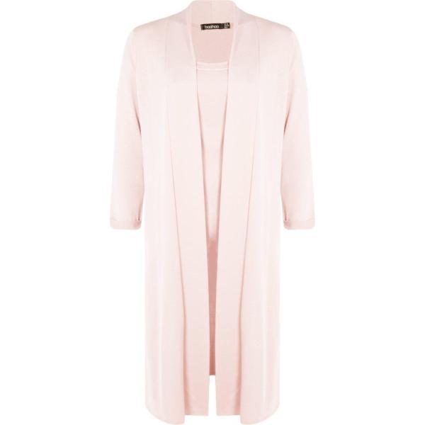 impermeabile Boohoo rosa