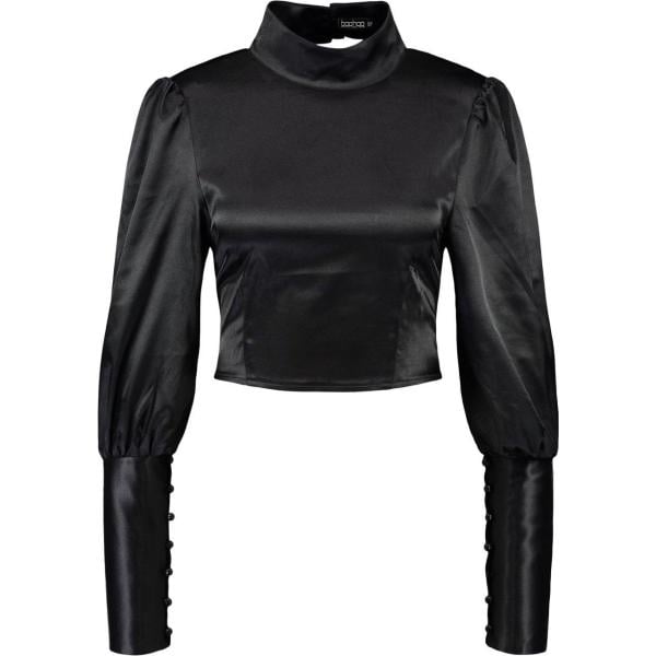 top Boohoo nero