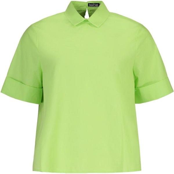 camicie Boohoo verde