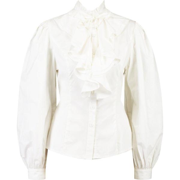 camicie Boohoo bianco