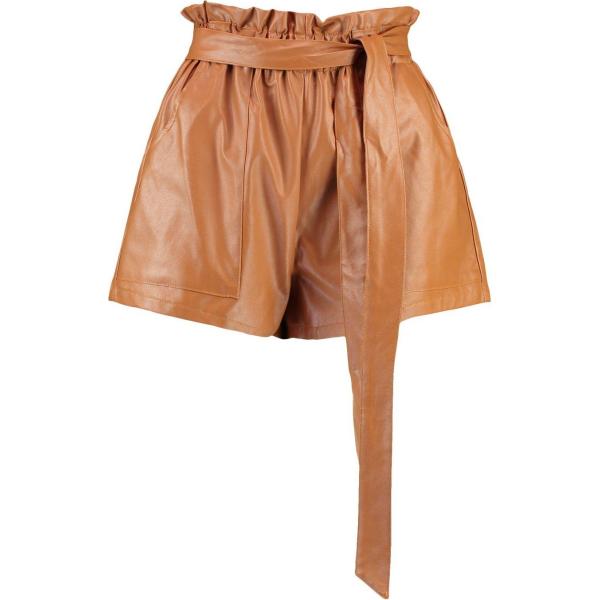 pantaloni corti Boohoo marrone
