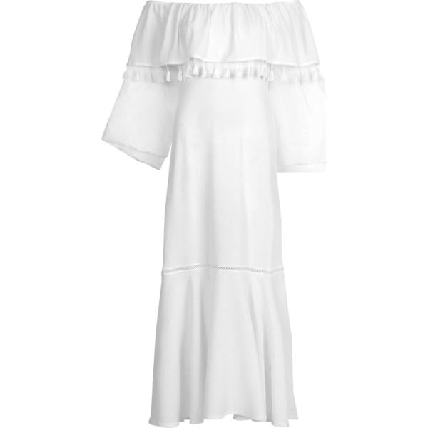 vestiti lunghi Boohoo bianco