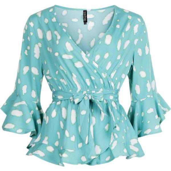 camicie Boohoo blu