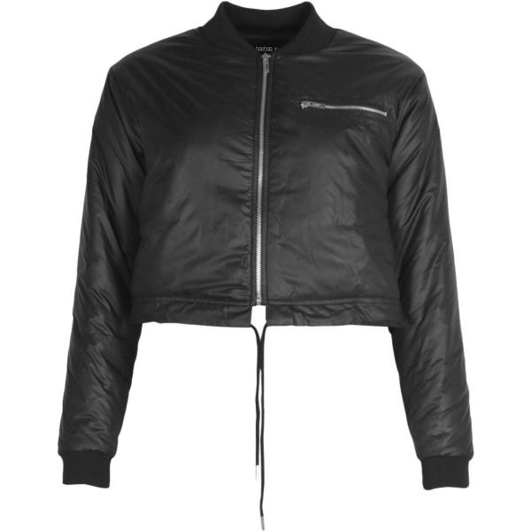 bomber Boohoo nero