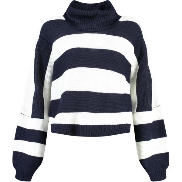 pullovers Boohoo grigio a righe