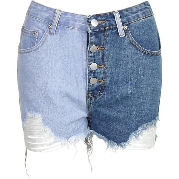 pantaloni corti Boohoo blu