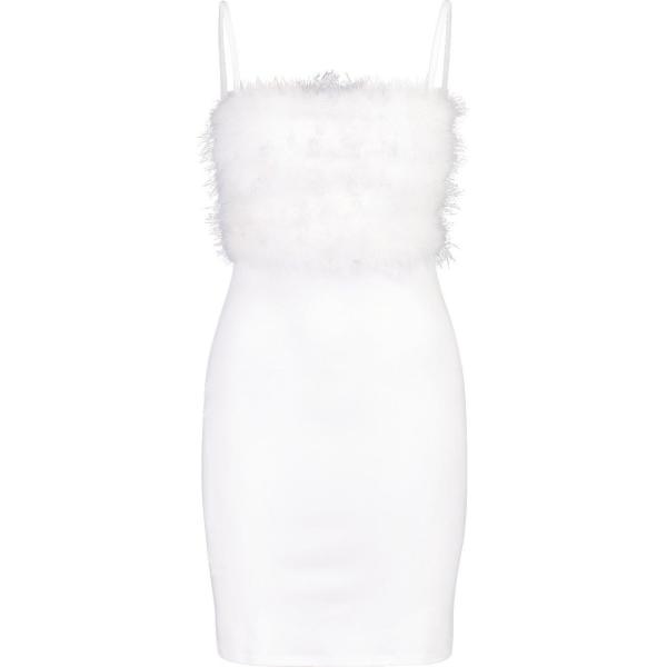 vestiti corti Boohoo bianco