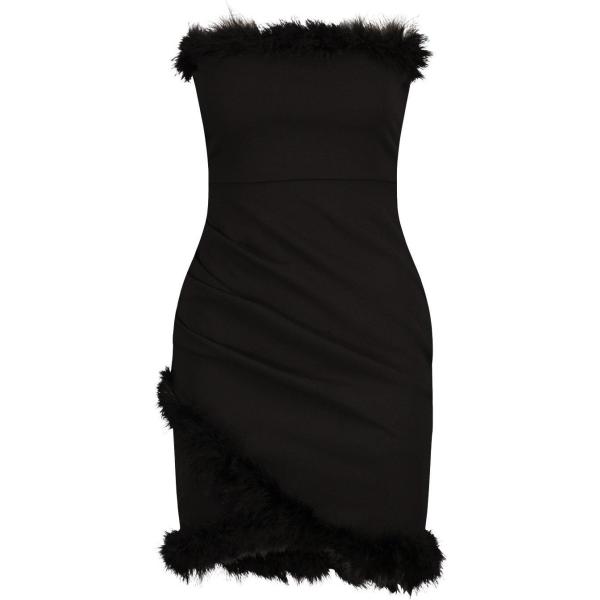 vestiti corti Boohoo nero