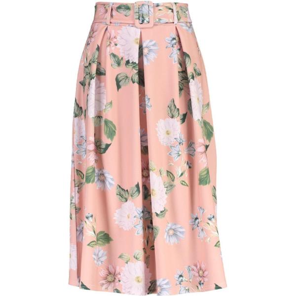 gonna longuette Boohoo rosa
