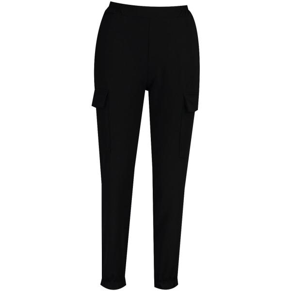 pantalone cargo Boohoo nero