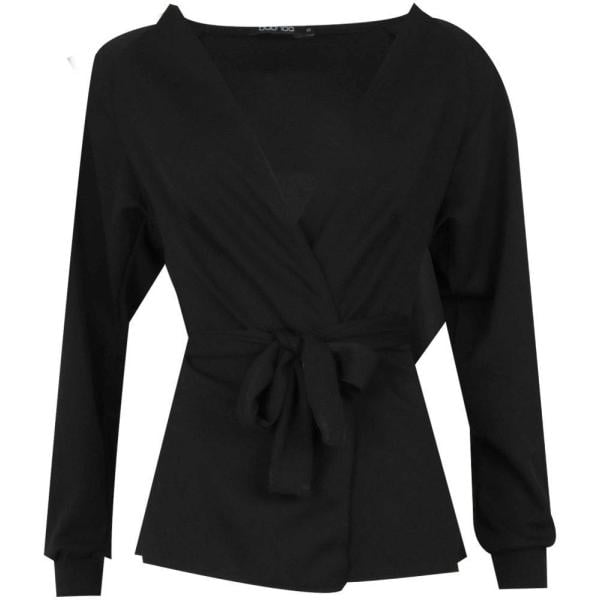 cardigan Boohoo nero