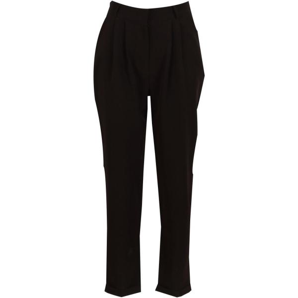 pantaloni Boohoo nero