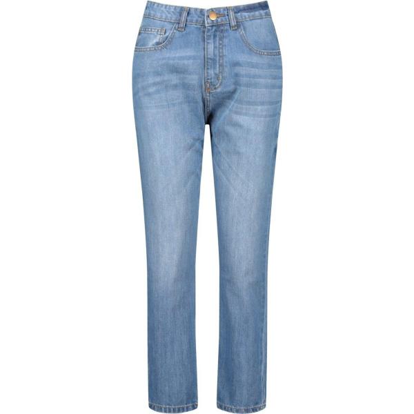 jeans boyfriend Boohoo blu