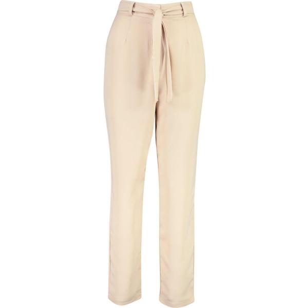 pantaloni Boohoo marrone