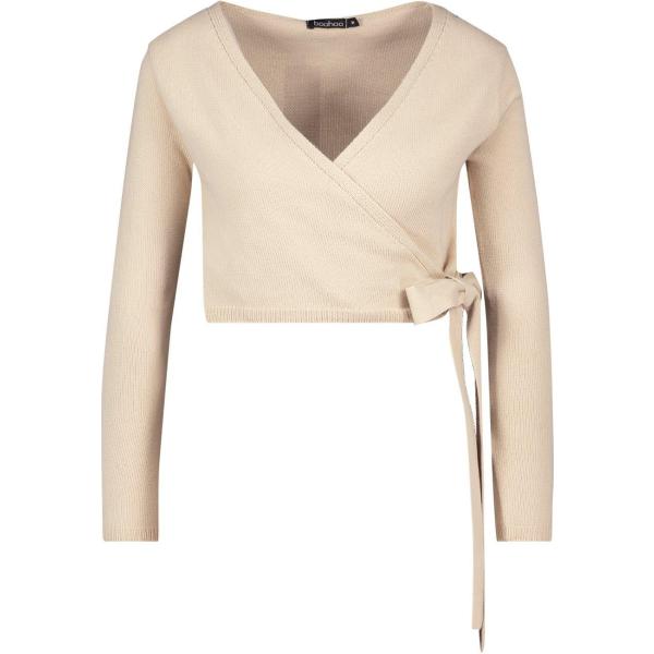 Cardigan Boohoo grigio