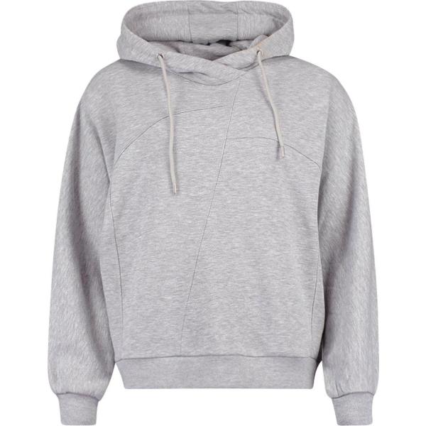 felpa con cappuccio Boohoo grigio