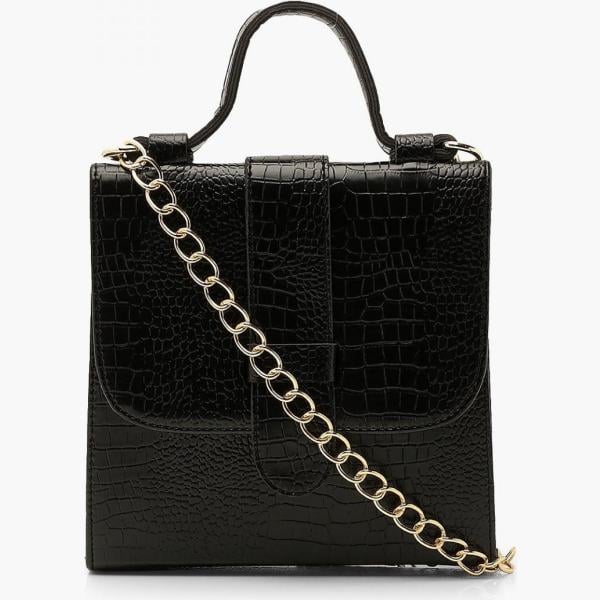 borse tote Boohoo nero