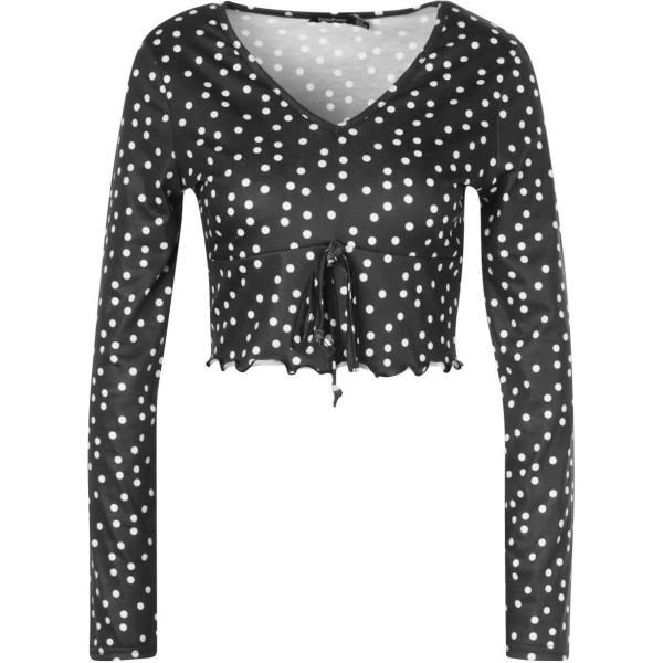 top Boohoo nero