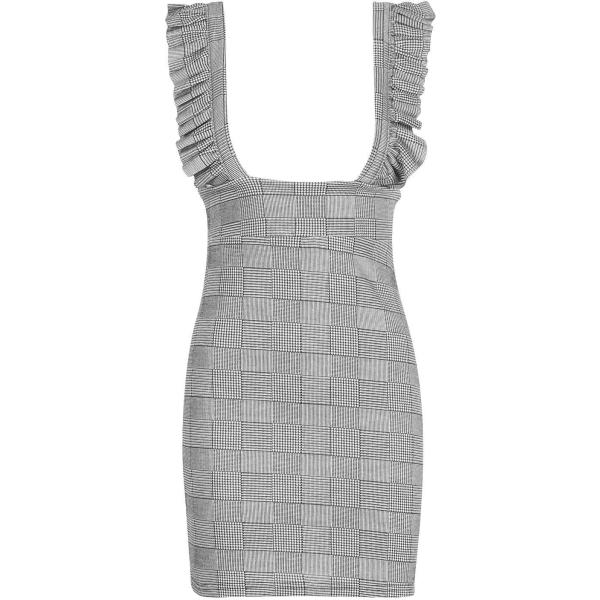vestito Boohoo grigio