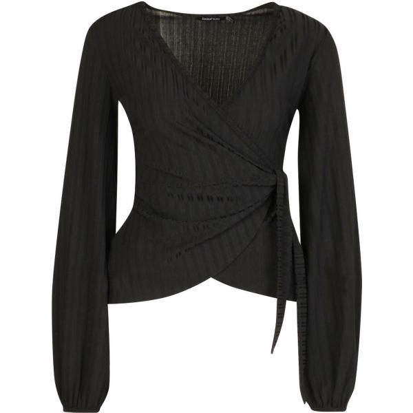 top Boohoo nero