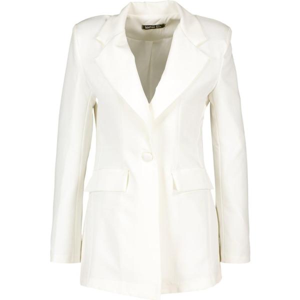 blazer Boohoo bianco