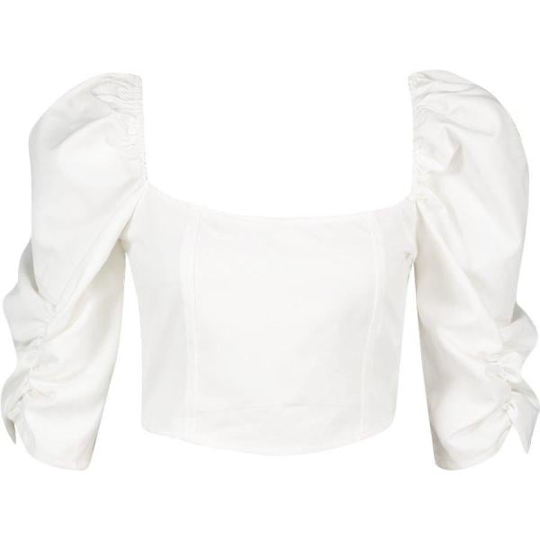 Top bianco Boohoo bianco