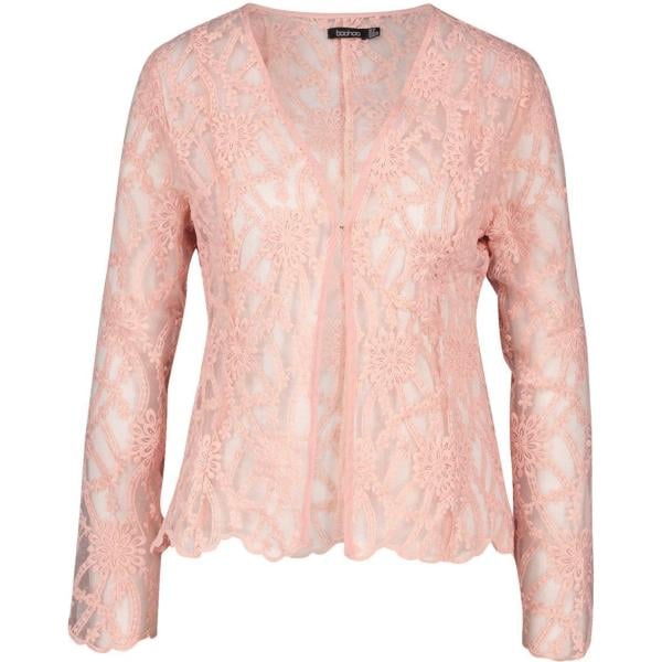 blazer Boohoo rosa