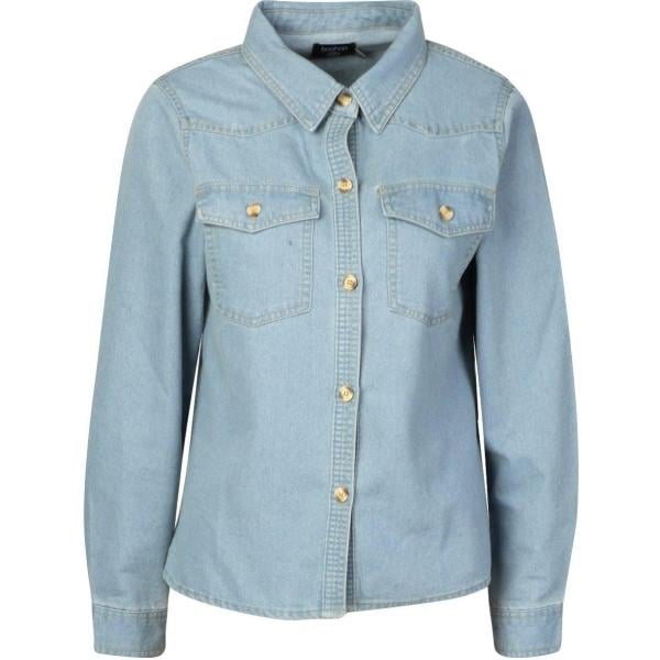 stivaletti texani Boohoo blu