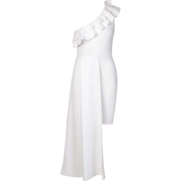 vestito corto Boohoo bianco
