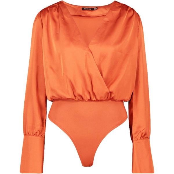 body Boohoo arancione