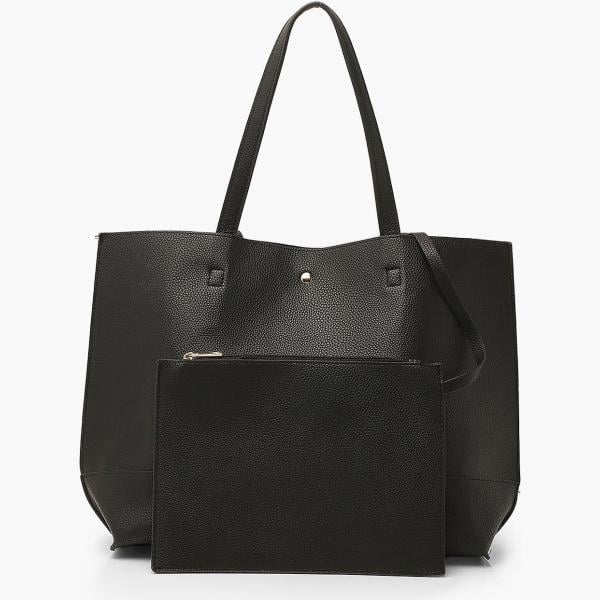 borse tote Boohoo nero
