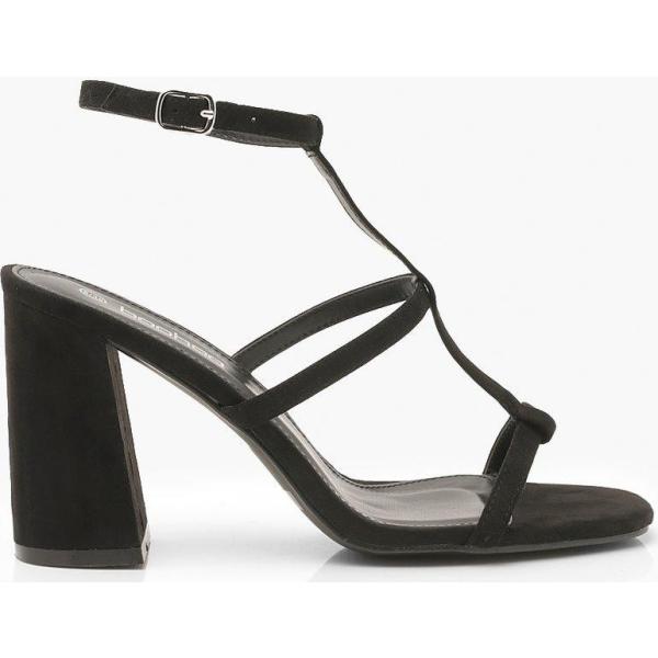 scarpe col tacco Boohoo nero