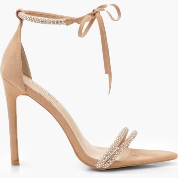 scarpa col tacco Boohoo viola