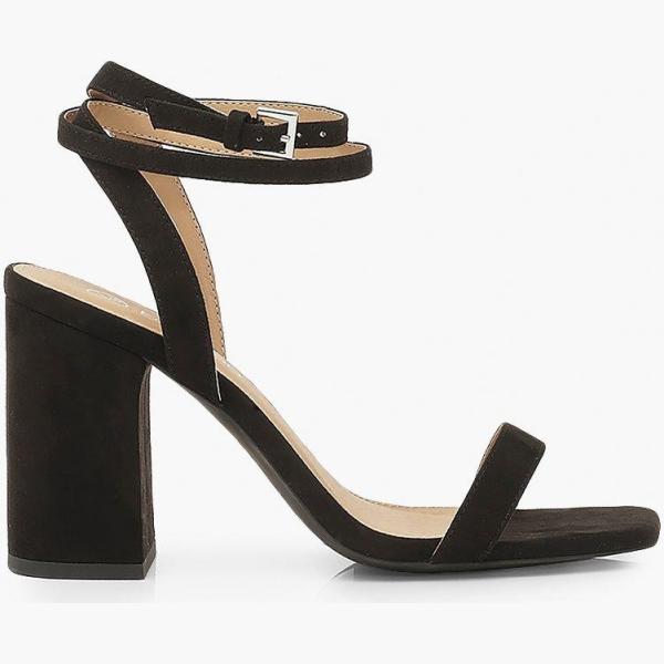 scarpe col tacco Boohoo nero