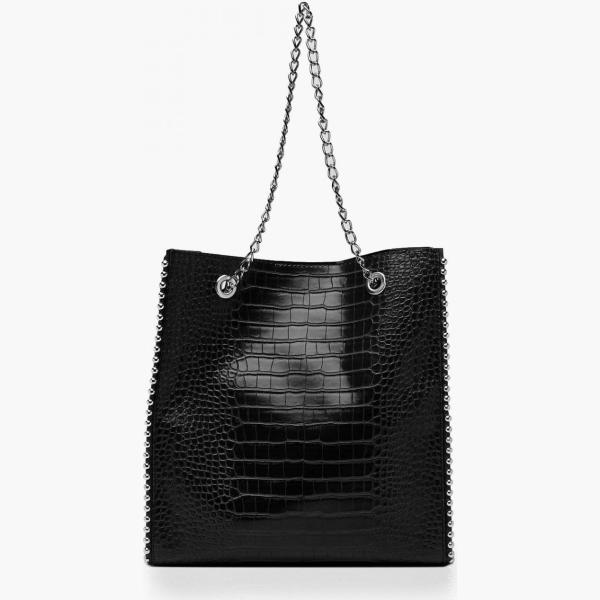 borse tote Boohoo nero