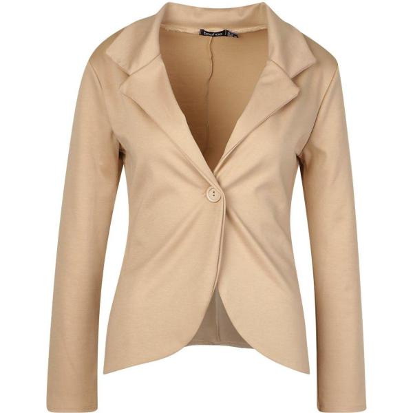 blazer Boohoo grigio