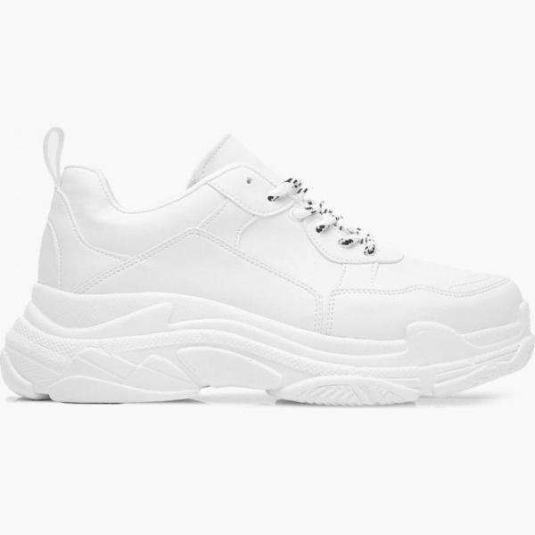 sneakers Boohoo bianco