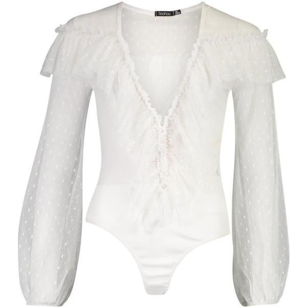 corpo Boohoo bianco