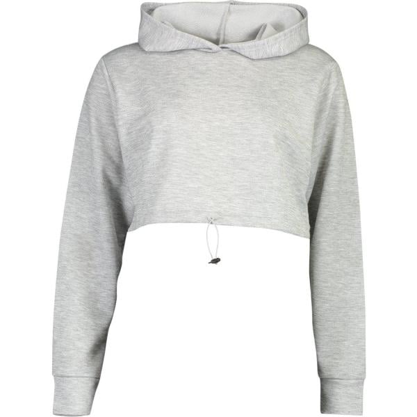 felpa con cappuccio Boohoo grigio