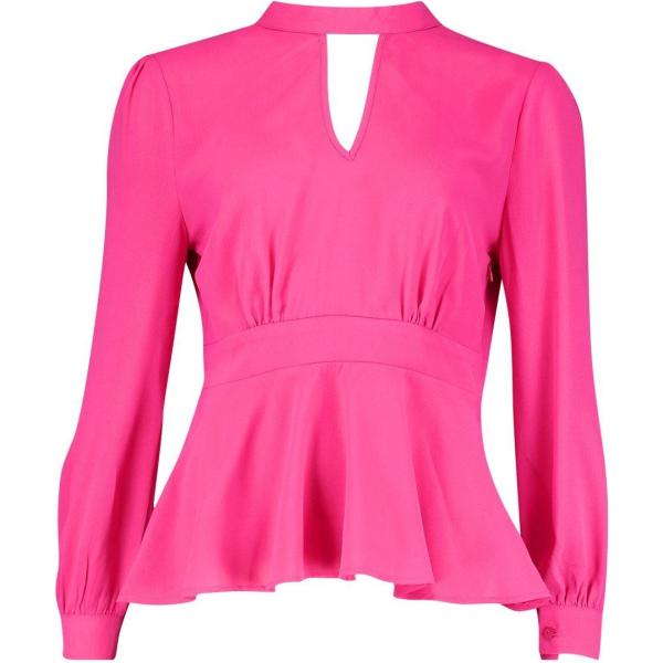 camicia Boohoo viola