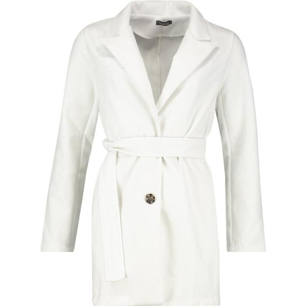 blazer Boohoo bianco