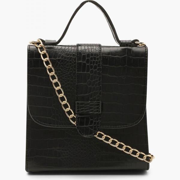 borse tote Boohoo nero