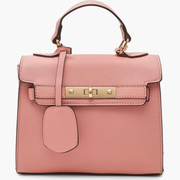 borsa a tracolla Boohoo rosa