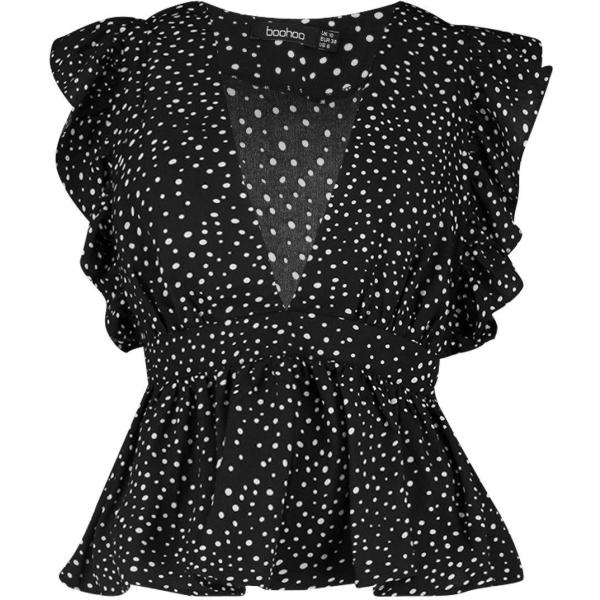 top Boohoo nero