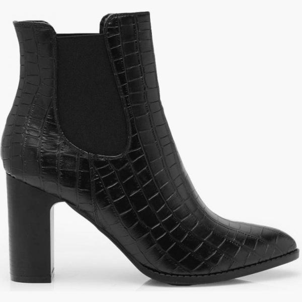 stivaletti Boohoo nero