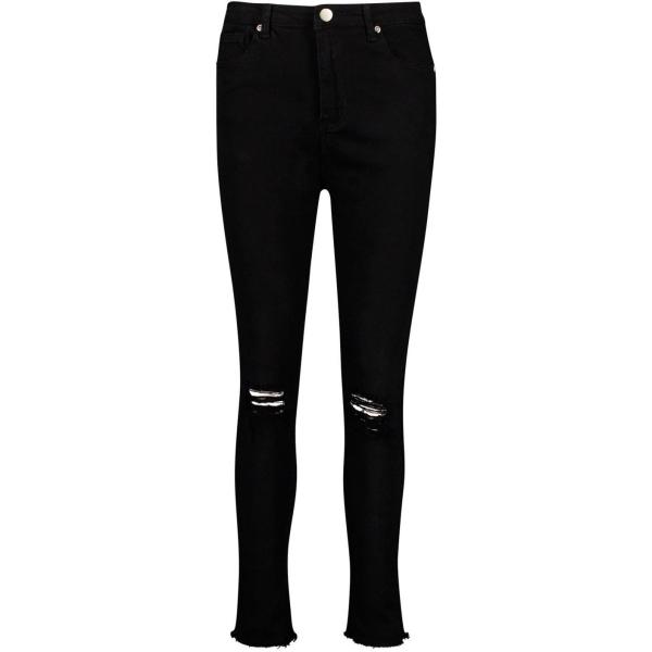 jeans skinny Boohoo nero