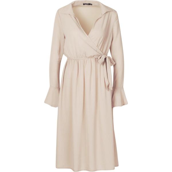 vestito longuette/midi Boohoo