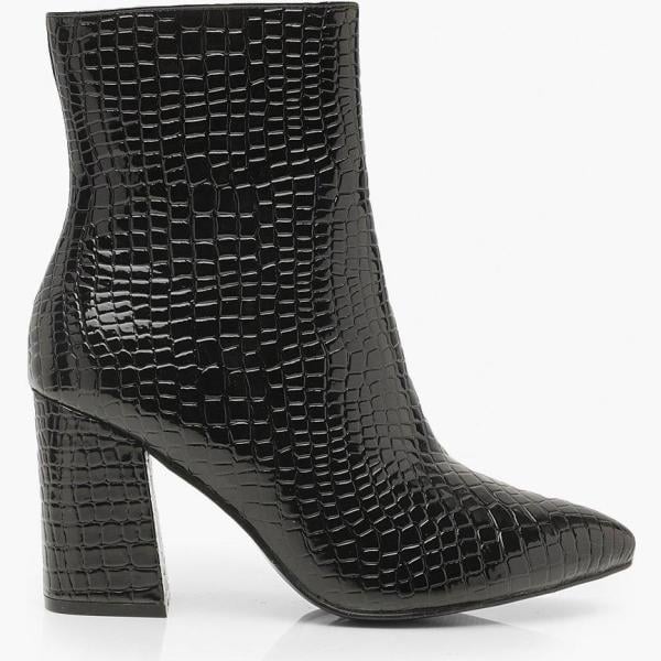 stivaletti Boohoo nero